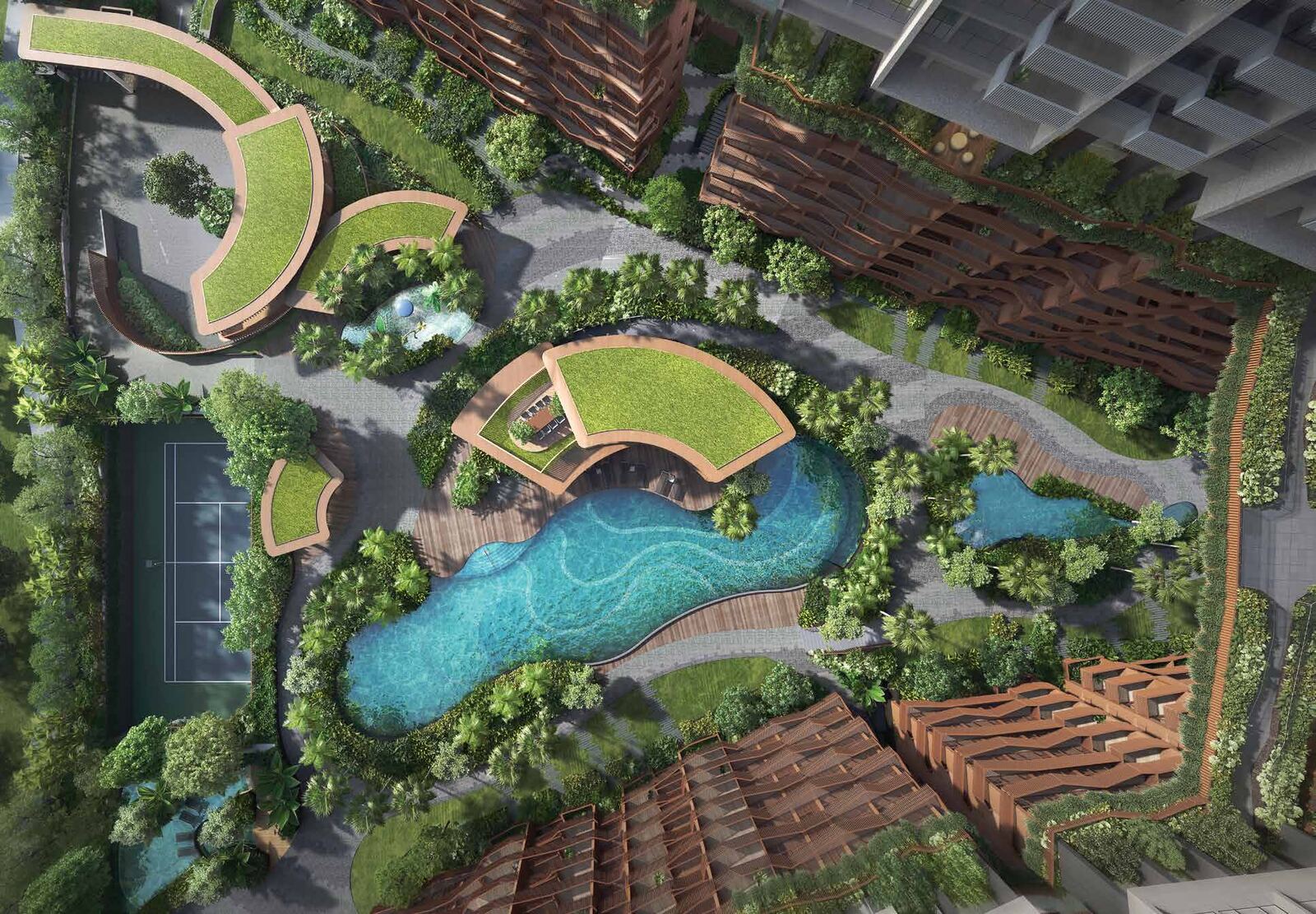 Pool aerial